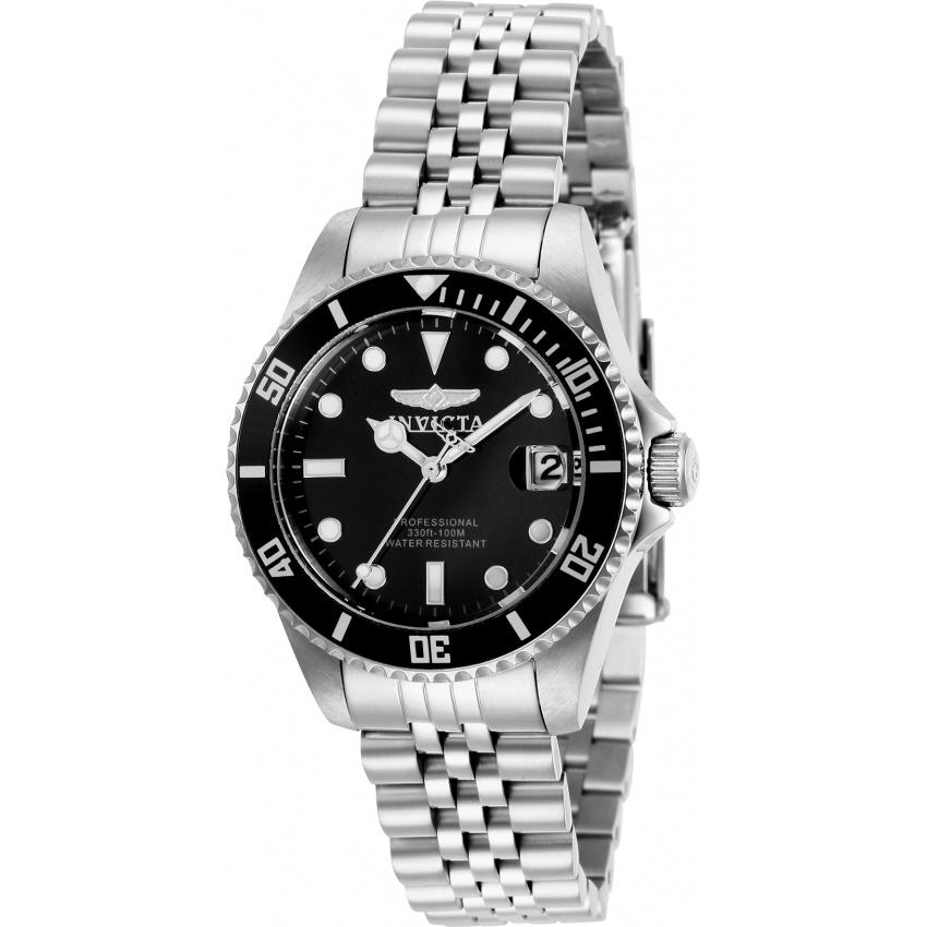 Invicta Quartz Pro Diver Black Dial Women's Watch 29186