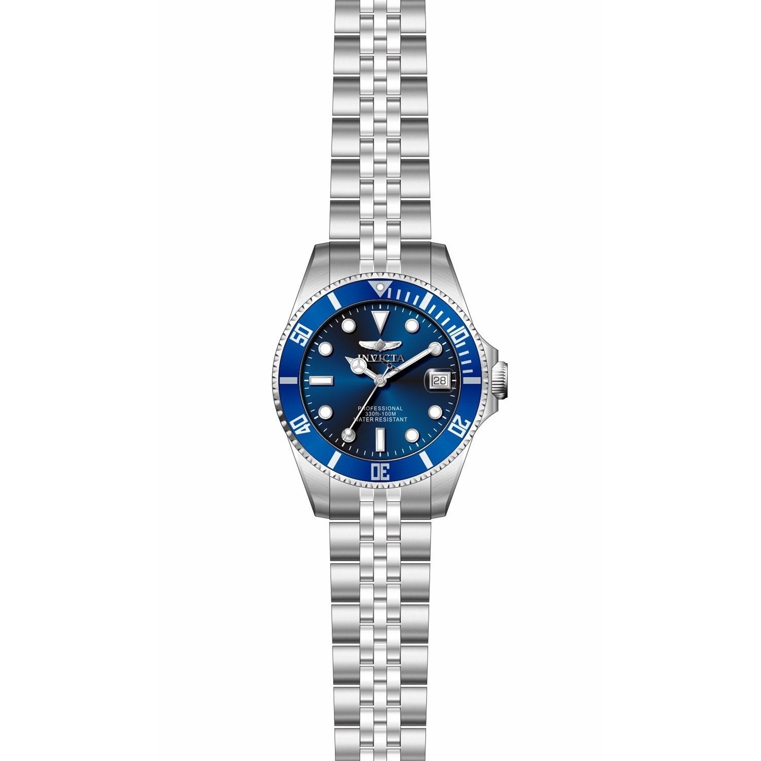 Invicta Quartz Pro Diver Blue Dial Women's Watch 29187