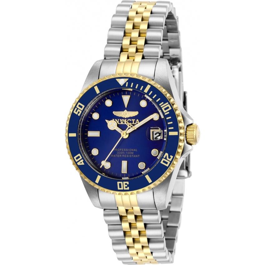 Invicta Quartz Pro Diver Blue Dial Women's Watch 29188