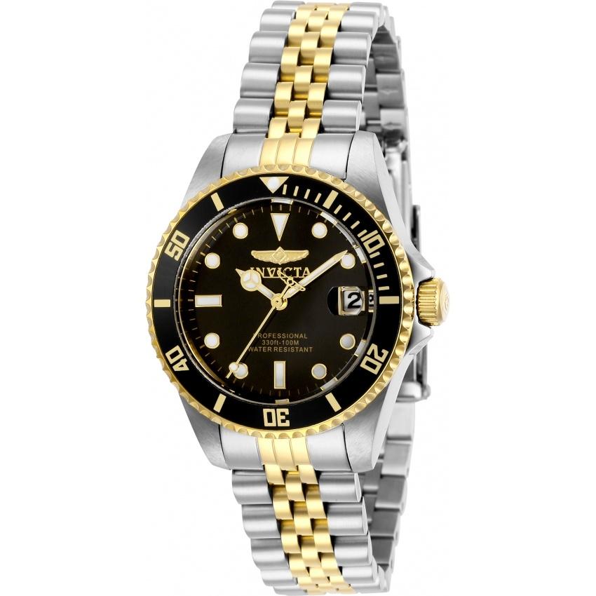 Invicta Quartz Pro Diver Black Dial Women's Watch 29189