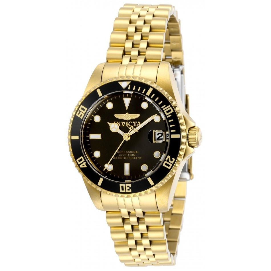 Invicta Quartz Pro Diver Black Dial Women's Watch 29190
