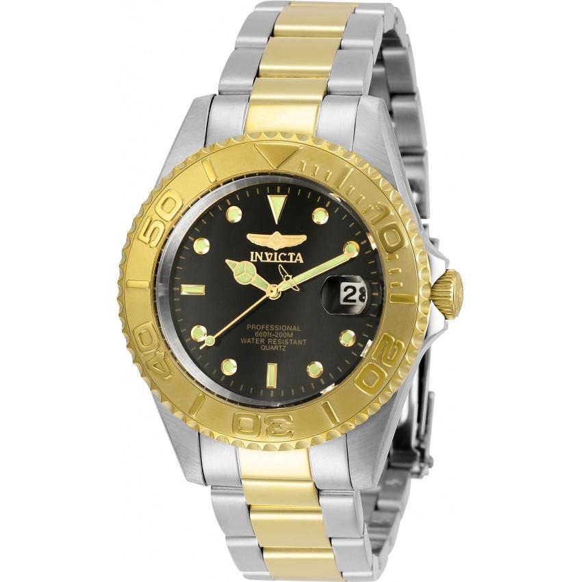 Invicta Quartz Pro Diver Black Dial Men's Watch 29941