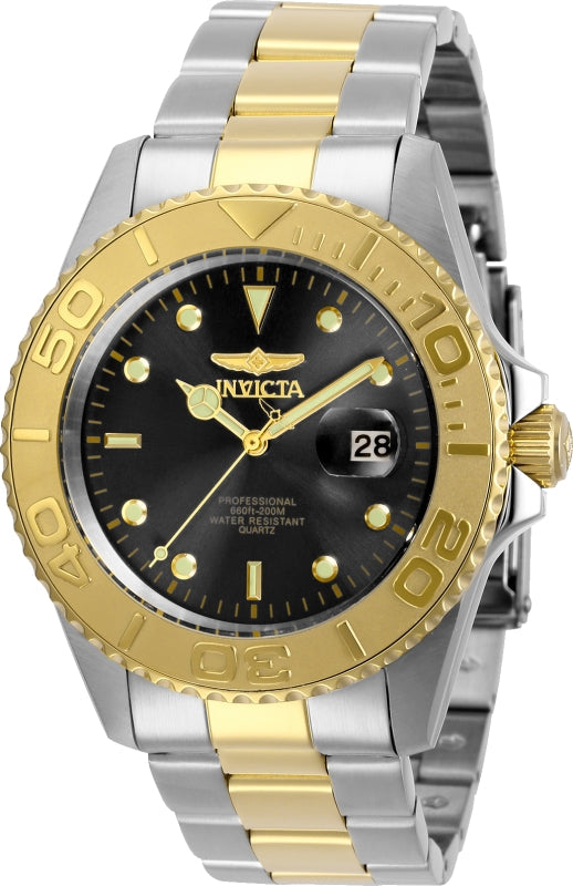 Invicta Quartz Pro Diver Black Dial Men's Watch 29948