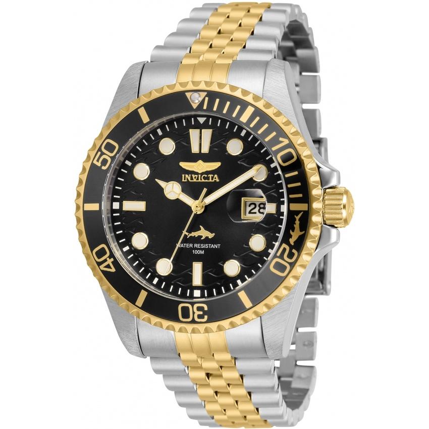 Invicta Quartz Pro Diver Black Dial Men's Watch 30618