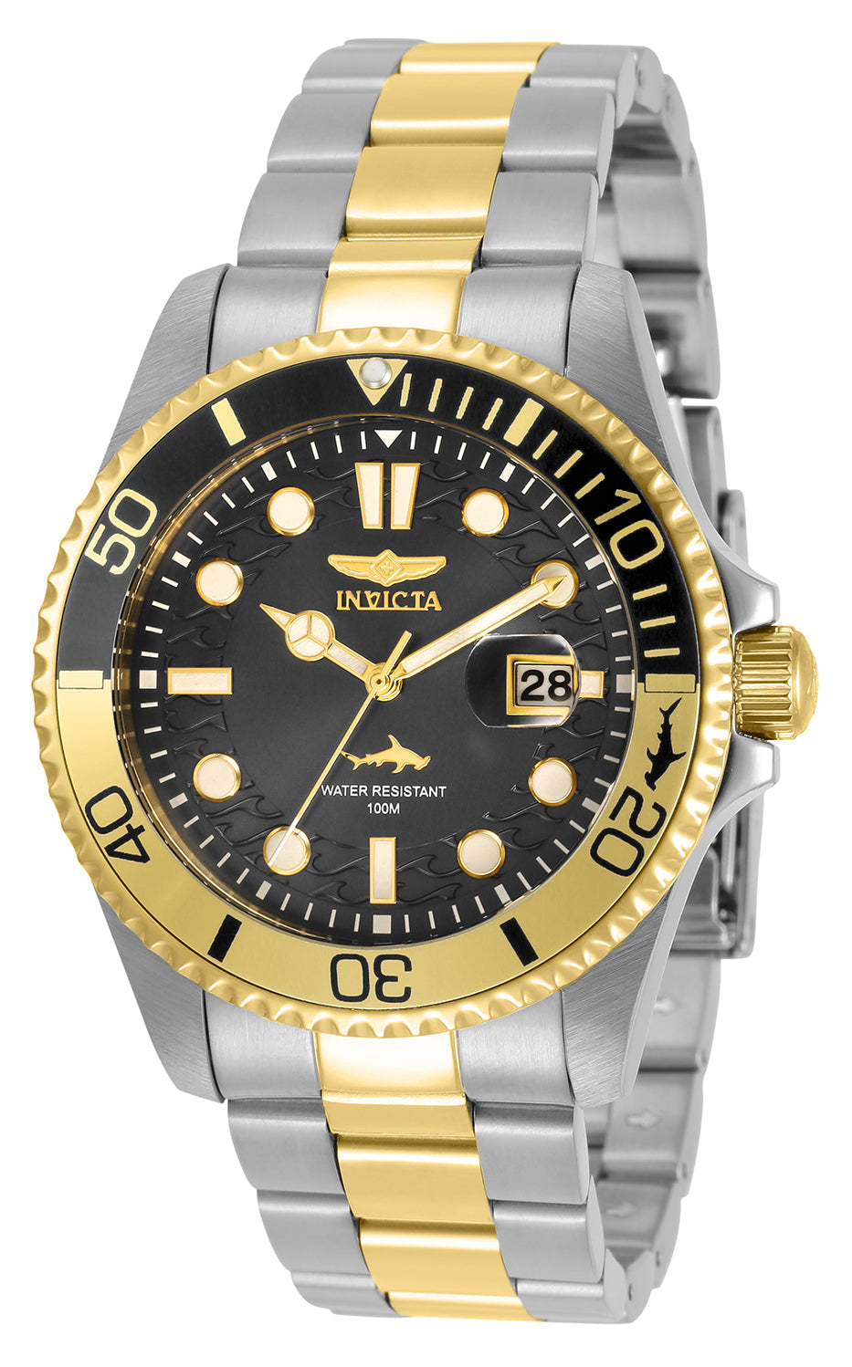 Invicta Quartz Pro Diver Black Dial Men's Watch 30944