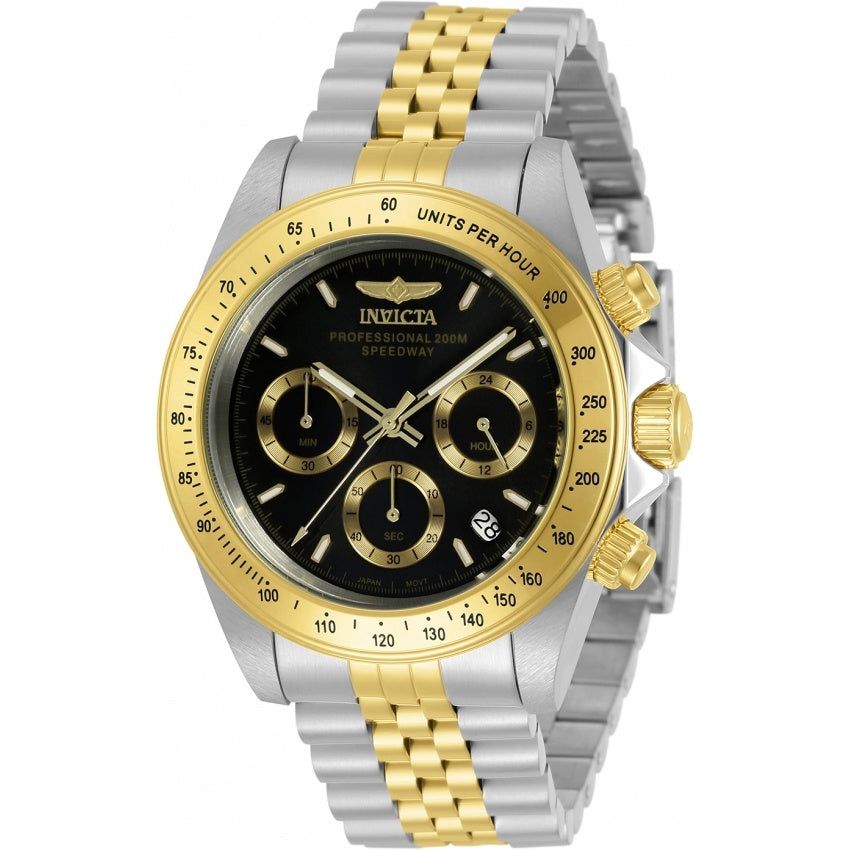 Invicta Quartz Speedway Black Dial Men's Watch 30992