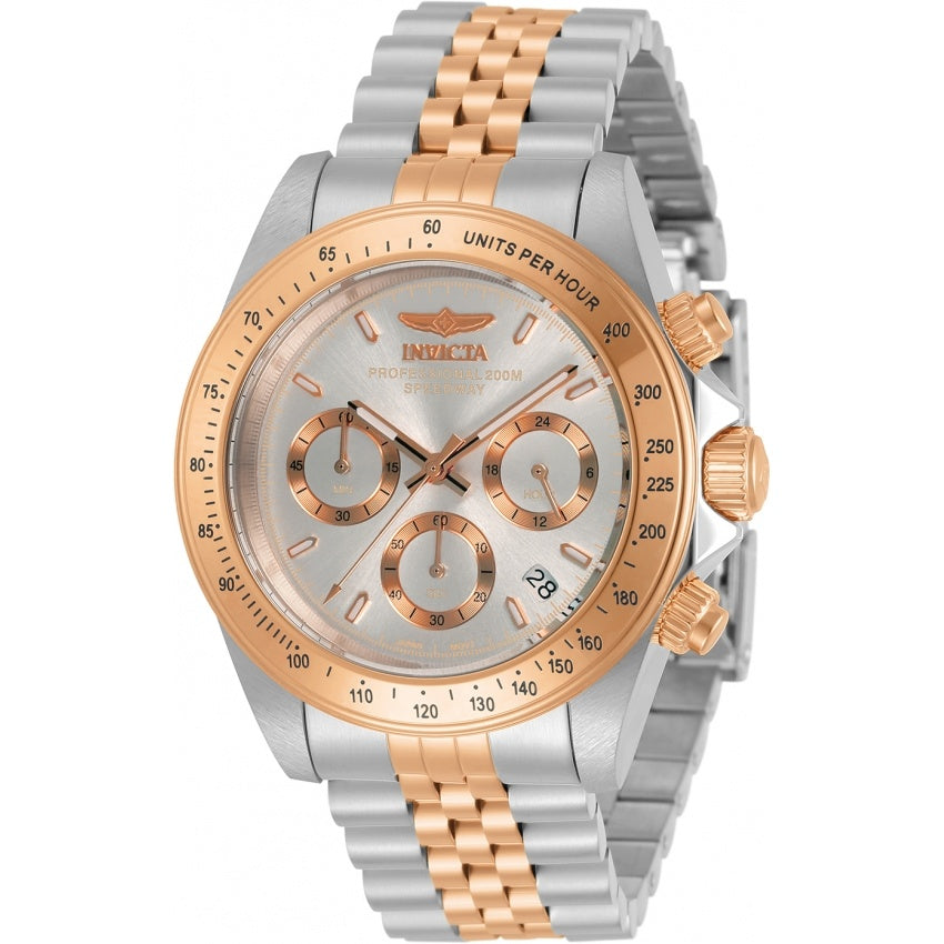 Invicta Quartz Speedway Silver Dial Men's Watch 30995