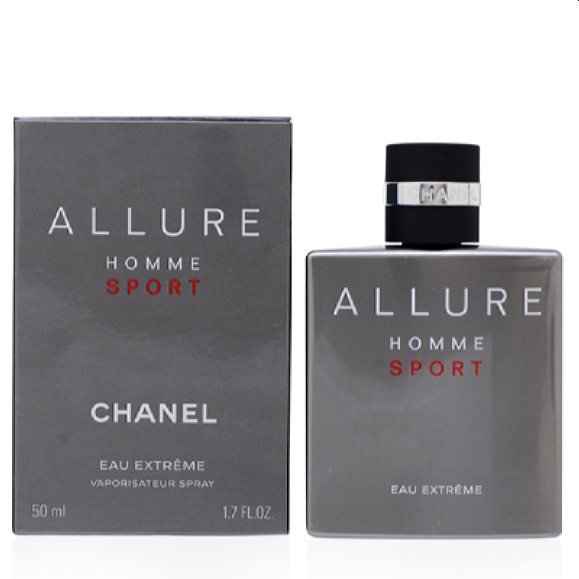 Chanel Men's Allure Homme Sport Eau Extreme Chanel Edt Spray 1.7 Oz (50 Ml)  3145891235500