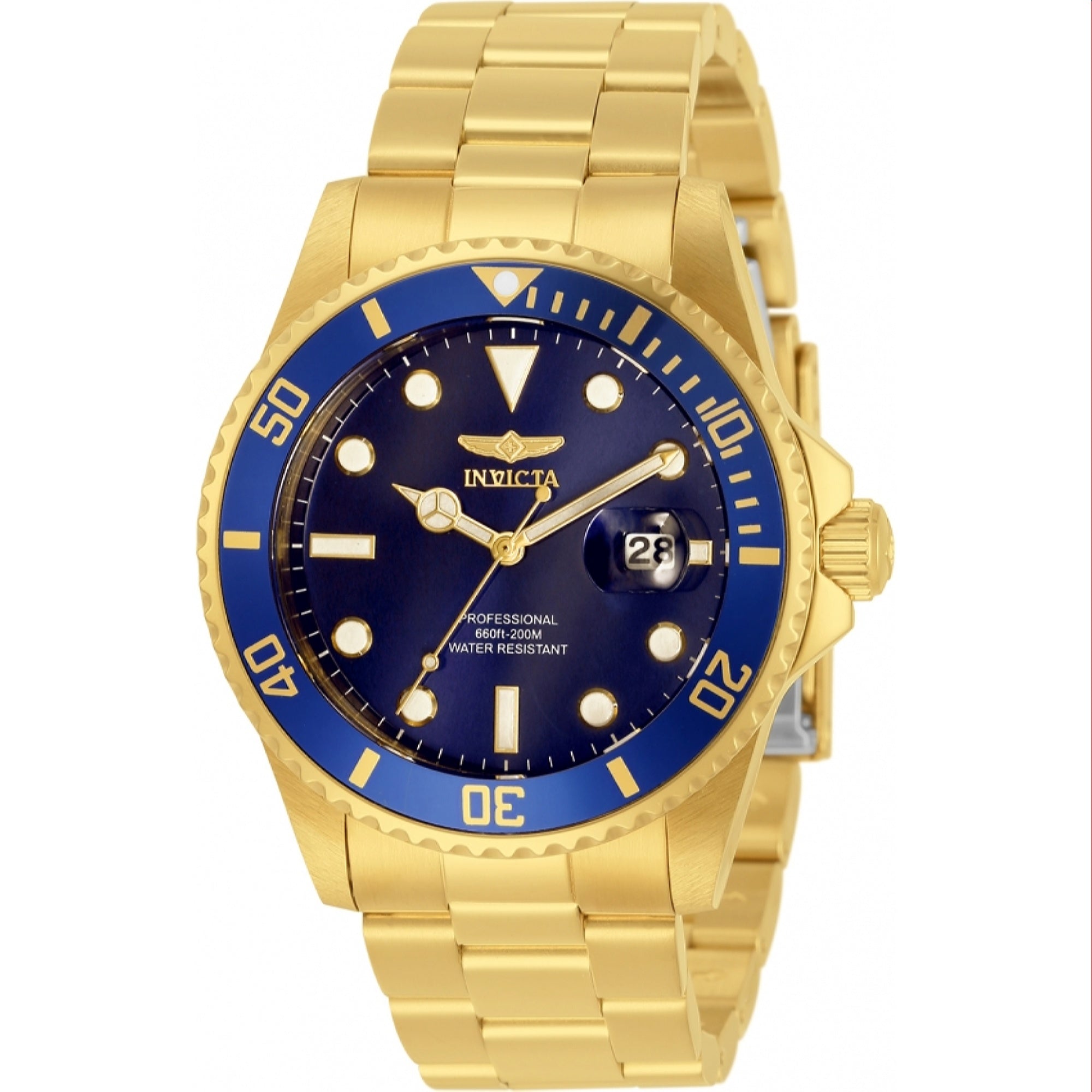 Invicta Quartz Pro Diver Blue Dial Men's Watch 33270