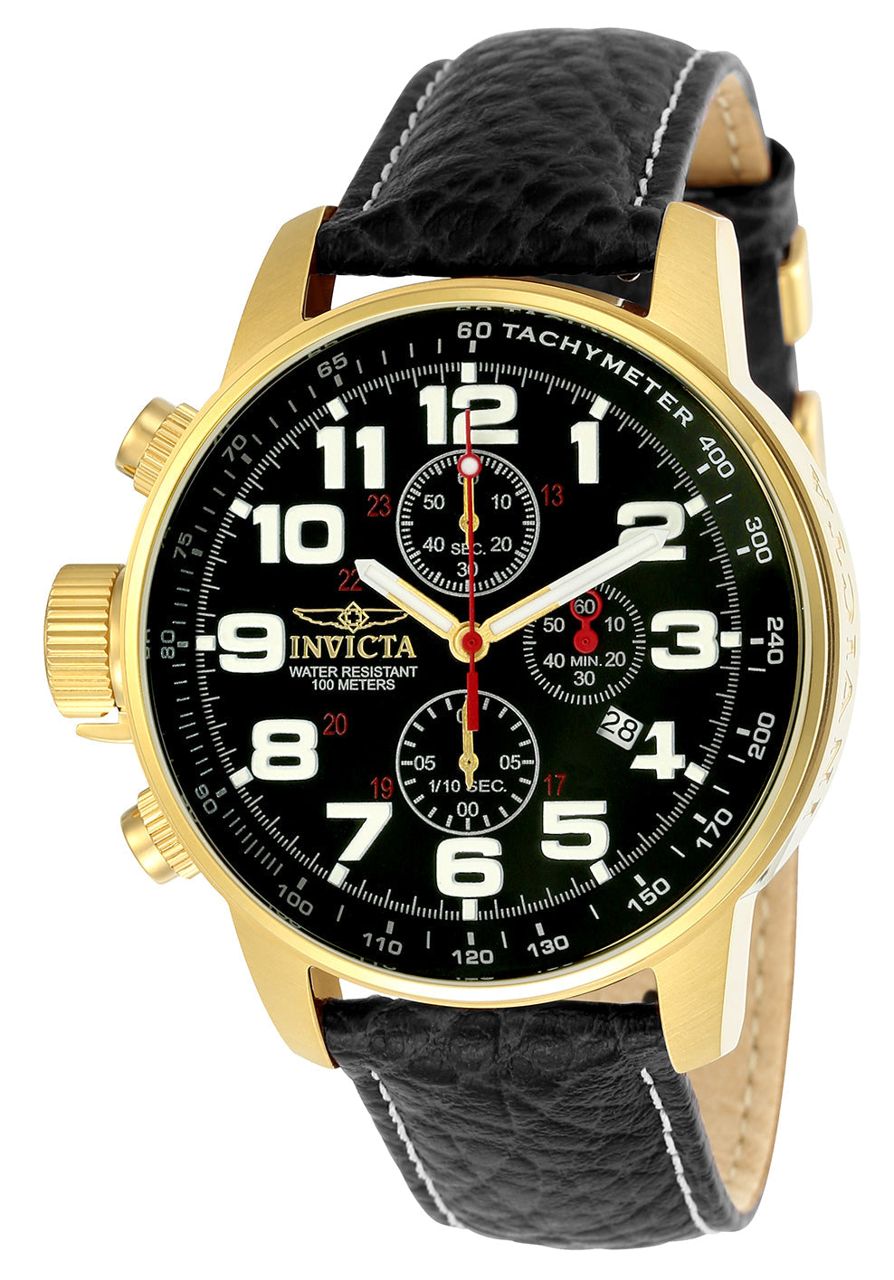 Invicta Quartz I-Force Black Dial Men's Watch 3330
