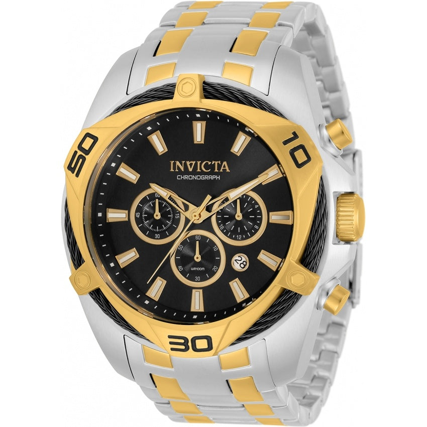Invicta Quartz Bolt Black Dial Men's Watch 34124