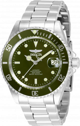 Invicta Automatic Pro Diver Green Dial Men's Watch 35690