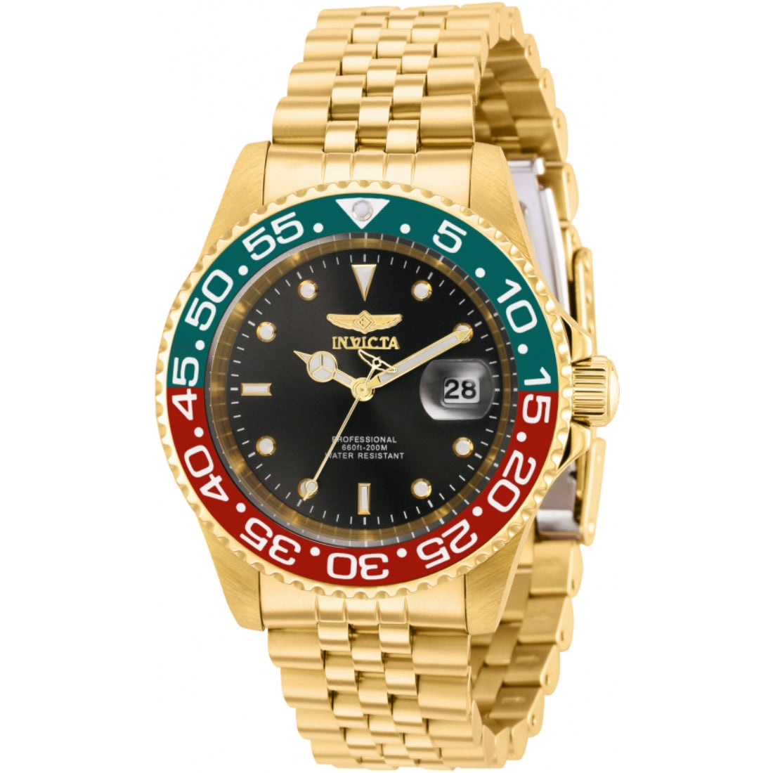 Invicta Quartz Pro Diver Black Dial Men's Watch 36041