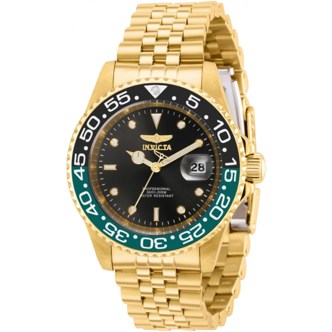 Invicta Quartz Pro Diver Black Dial Men's Watch 36043