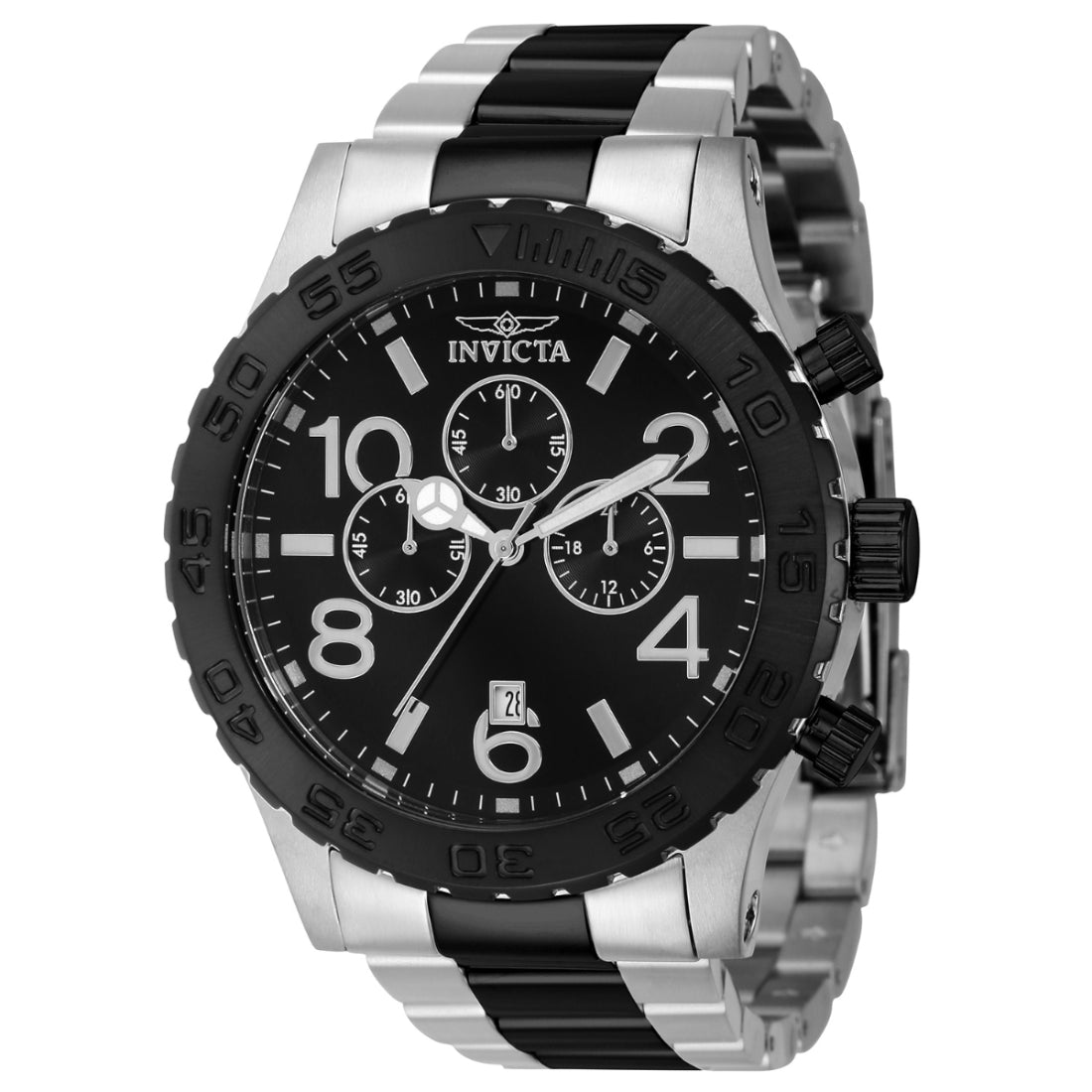 Invicta Quartz Specialty Black Dial Men's Watch 40606