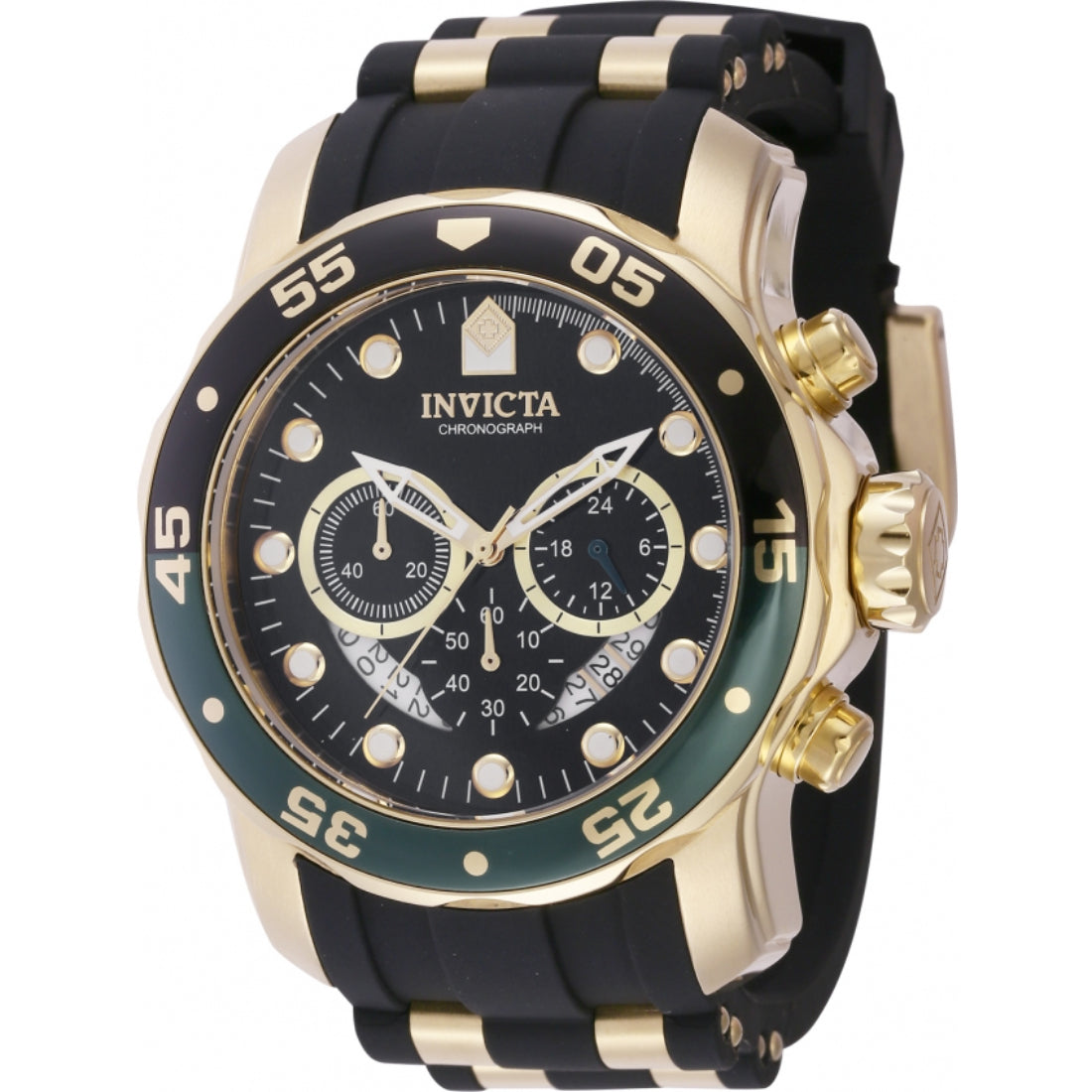 Invicta Quartz Pro Diver Black Dial Men's Watch 44522
