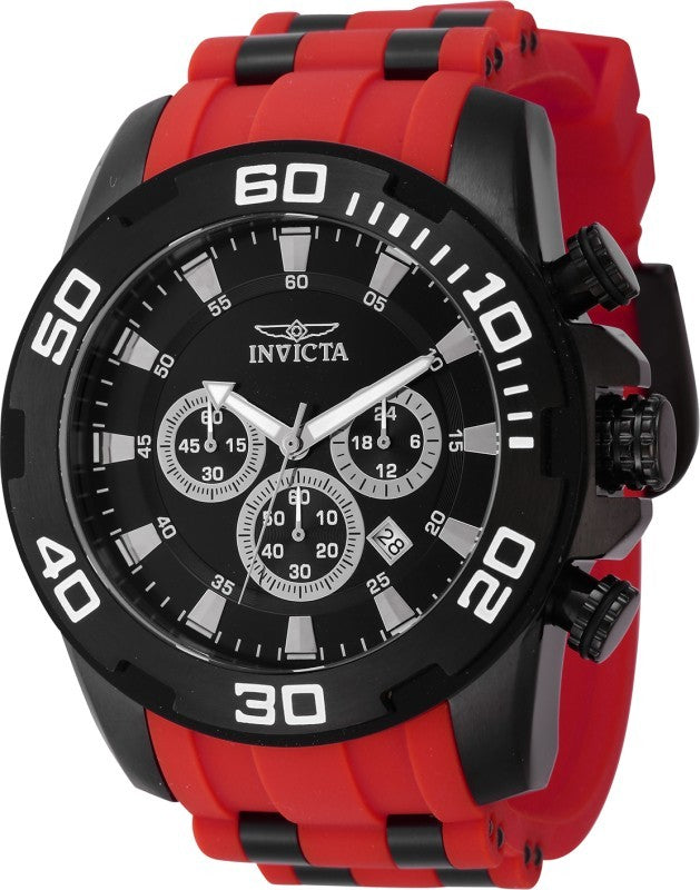 Invicta Quartz Pro Diver Black Dial Men's Watch 44546