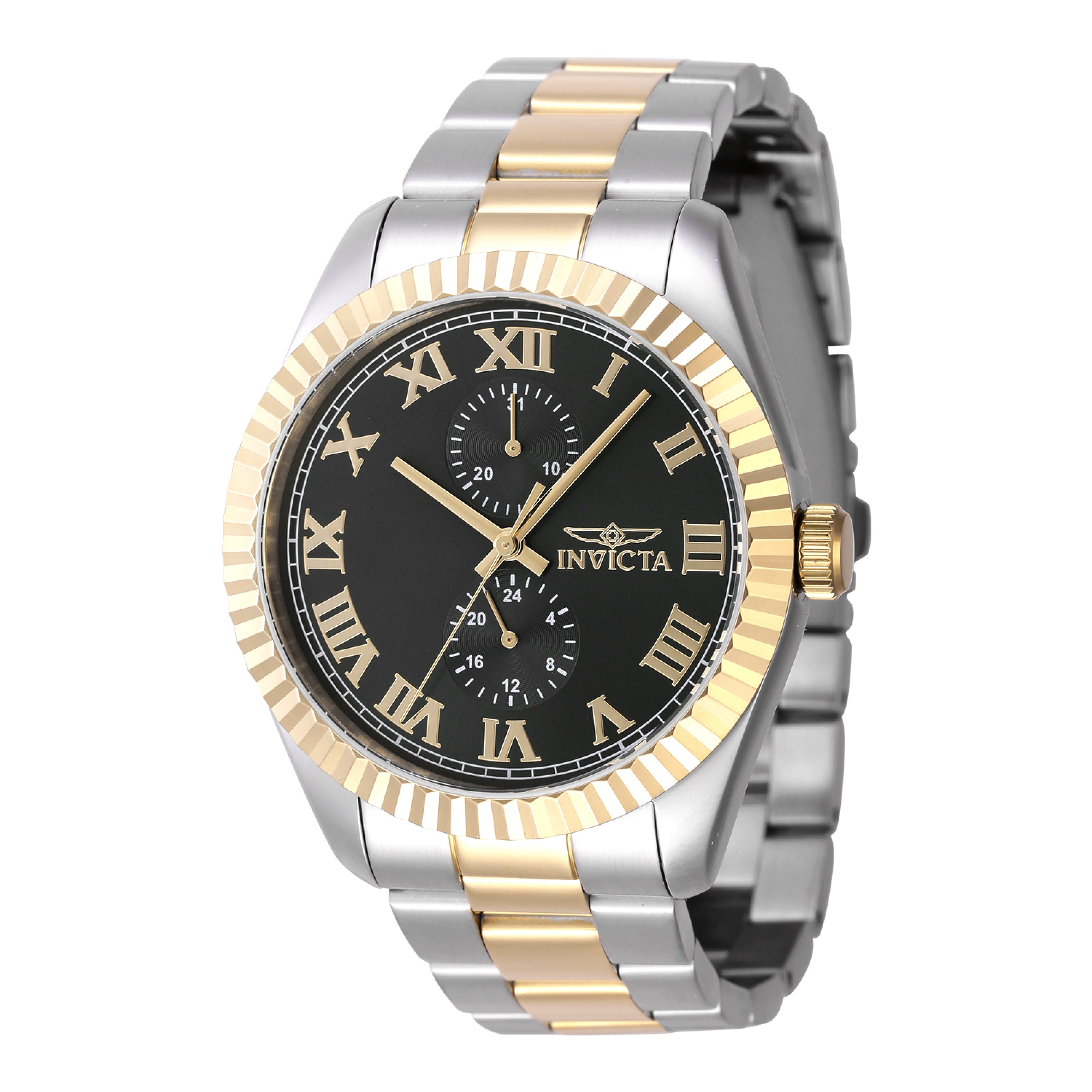 Invicta Quartz Specialty Black Dial Men's Watch 47425