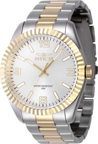Invicta Quartz Specialty Silver Dial Men's Watch 47454