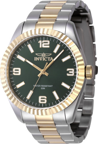 Invicta Quartz Specialty Green Dial Men's Watch 47455