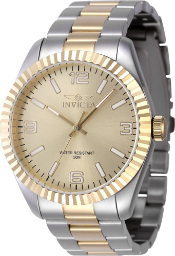 Invicta Quartz Specialty Gold Dial Men's Watch 47457