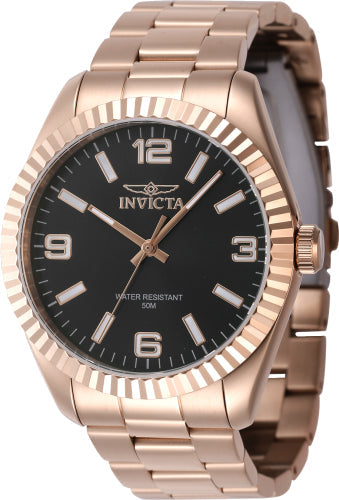 Invicta Quartz Specialty Black Dial Men's Watch 47461