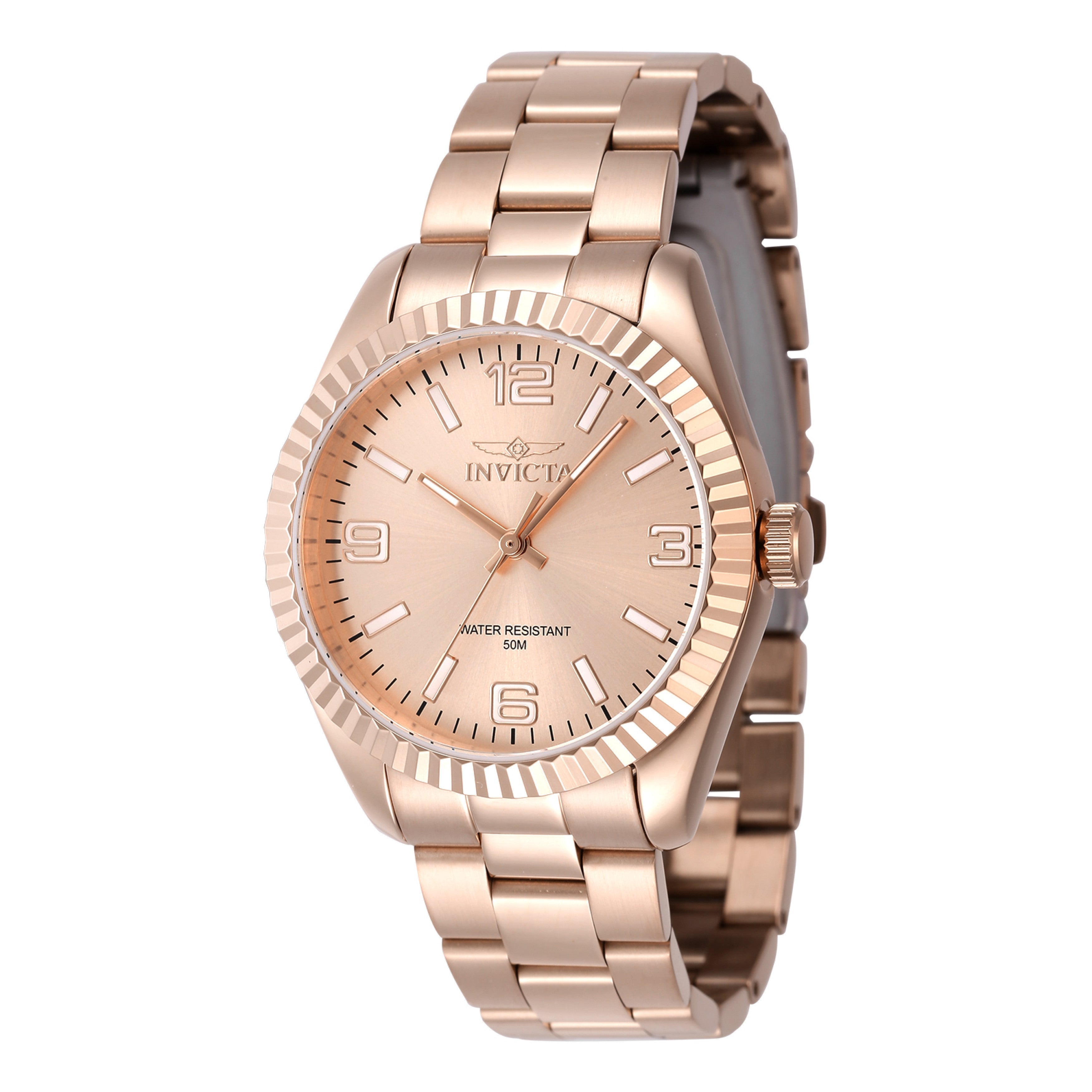 Invicta Quartz Specialty Rose Gold Dial Women's Watch 47477