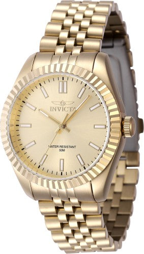 Invicta Quartz Specialty Gold Dial Women's Watch 47507
