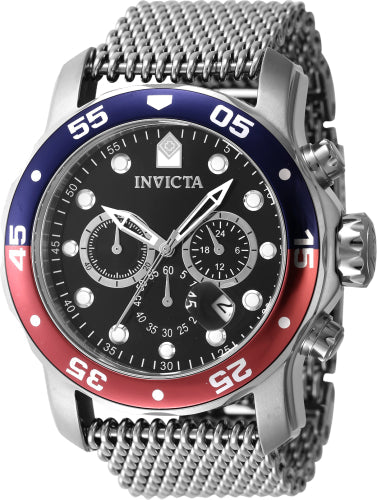 Invicta Quartz Pro Diver Black Dial Men's Watch 47630