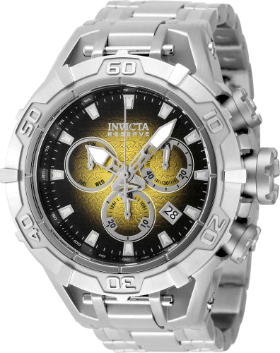 Invicta Quartz Reserve Yellow Dial Men's Watch 47848