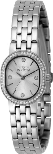 Invicta Quartz Angel Silver Dial Women's Watch 48134