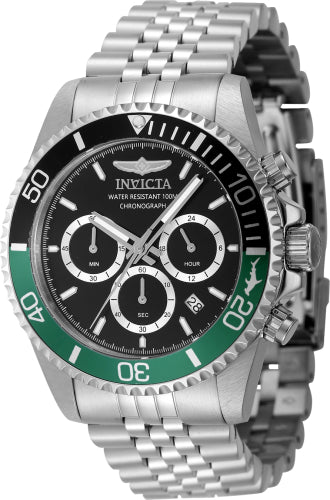 Invicta Quartz Pro Diver Black Dial Men's Watch 48380