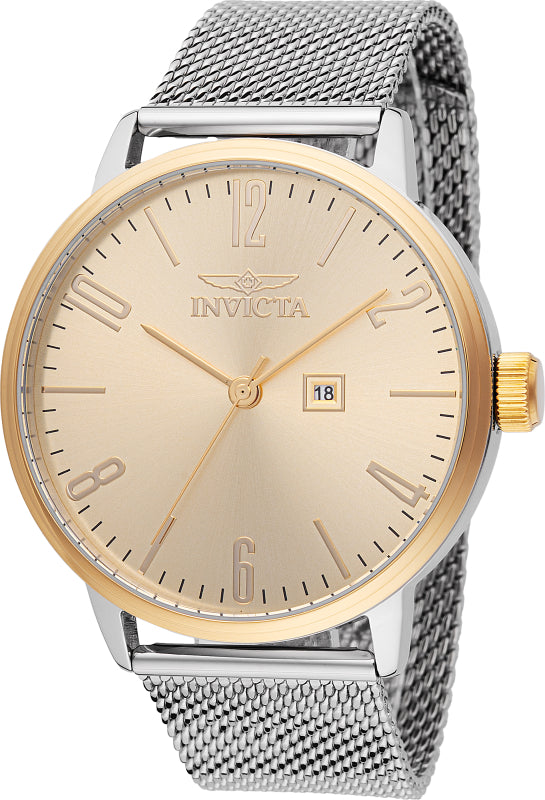 Invicta Quartz Specialty Gold Dial Men's Watch 48937