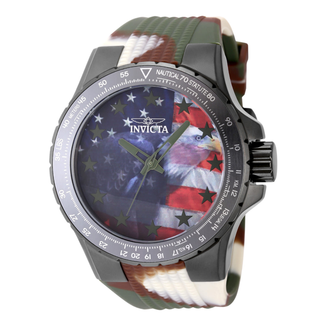 Invicta Quartz Aviator Multi Dial Men's Watch 48956