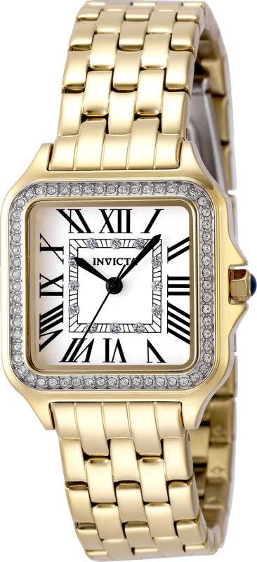 Invicta Quartz Angel Silver Dial Women's Watch 48995