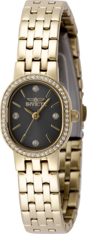 Invicta Quartz Angel Charcoal Dial Women's Watch 49074