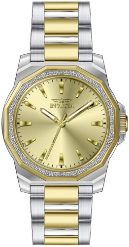 Invicta Quartz Speedway Gold Dial Men's Watch 49106