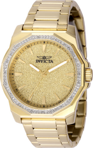 Invicta Quartz Speedway Gold Dial Men's Watch 49127