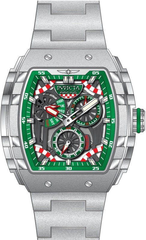 Invicta Quartz Invicta Racing Gray Dial Men's Watch 49219