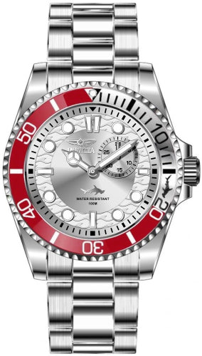 Invicta Quartz Pro Diver Silver Dial Men's Watch 49275