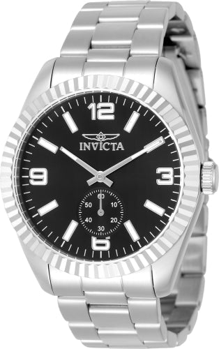 Invicta Quartz Specialty Black Dial Men's Watch 49318