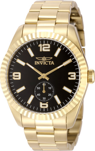 Invicta Quartz Specialty Black Dial Men's Watch 49389