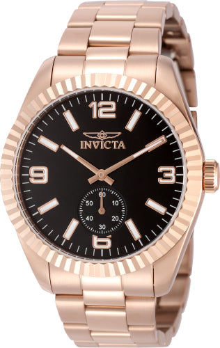 Invicta Quartz Specialty Black Dial Men's Watch 49392
