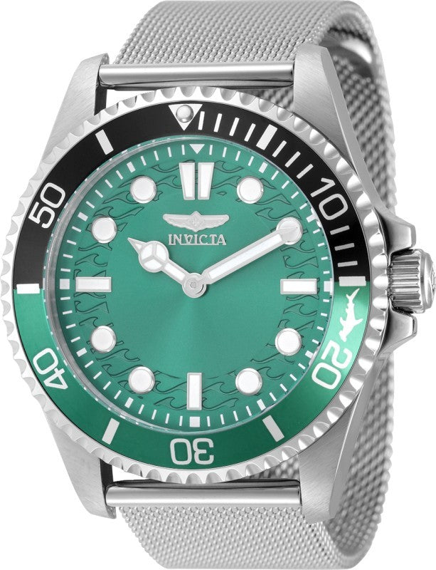 Invicta Quartz Pro Diver Green Dial Men's Watch 49687
