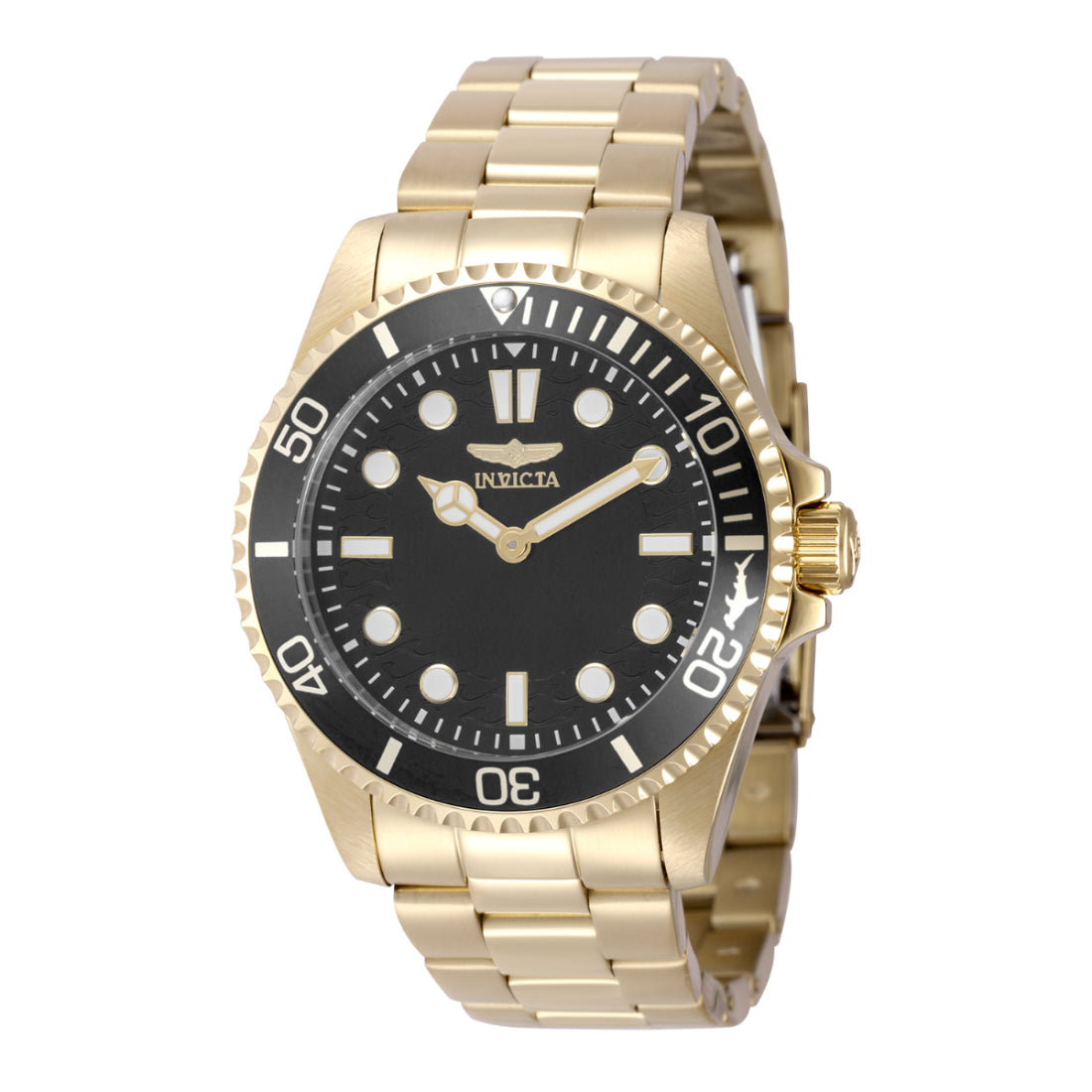 Invicta Quartz Pro Diver Black Dial Men's Watch 49701
