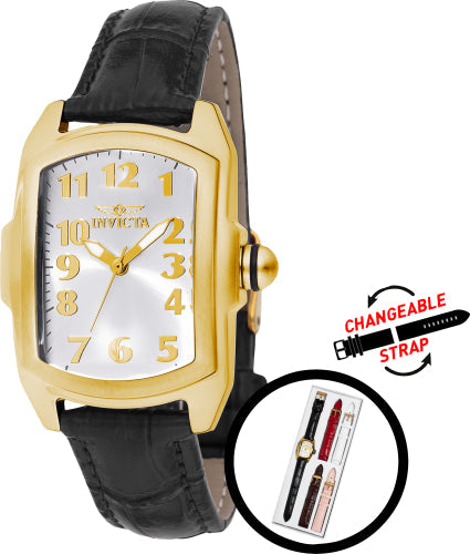 Invicta Quartz Lupah Silver Dial Women's Watch 49816