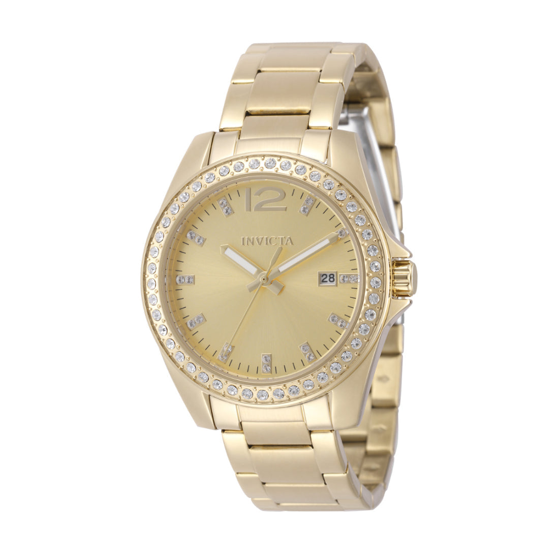 Invicta Quartz Angel Gold Dial Women's Watch 49847