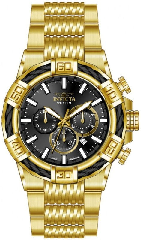 Invicta Quartz Bolt Black Dial Men's Watch 49905