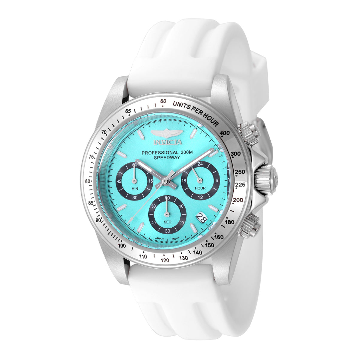 Invicta Quartz Speedway Tiffany Blue Dial Men's Watch 50489