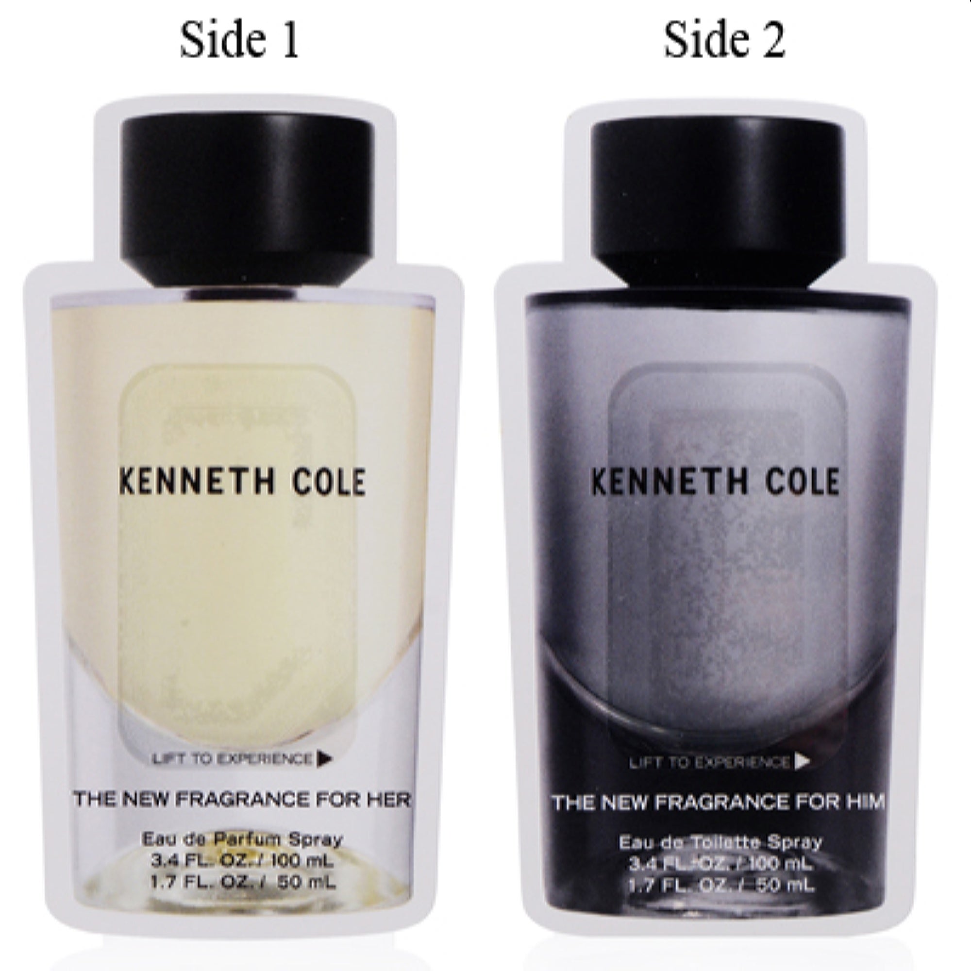 Kenneth Cole  Kenneth Cole For Her Sean Jon Disc Cover Scented Cards  608940573983